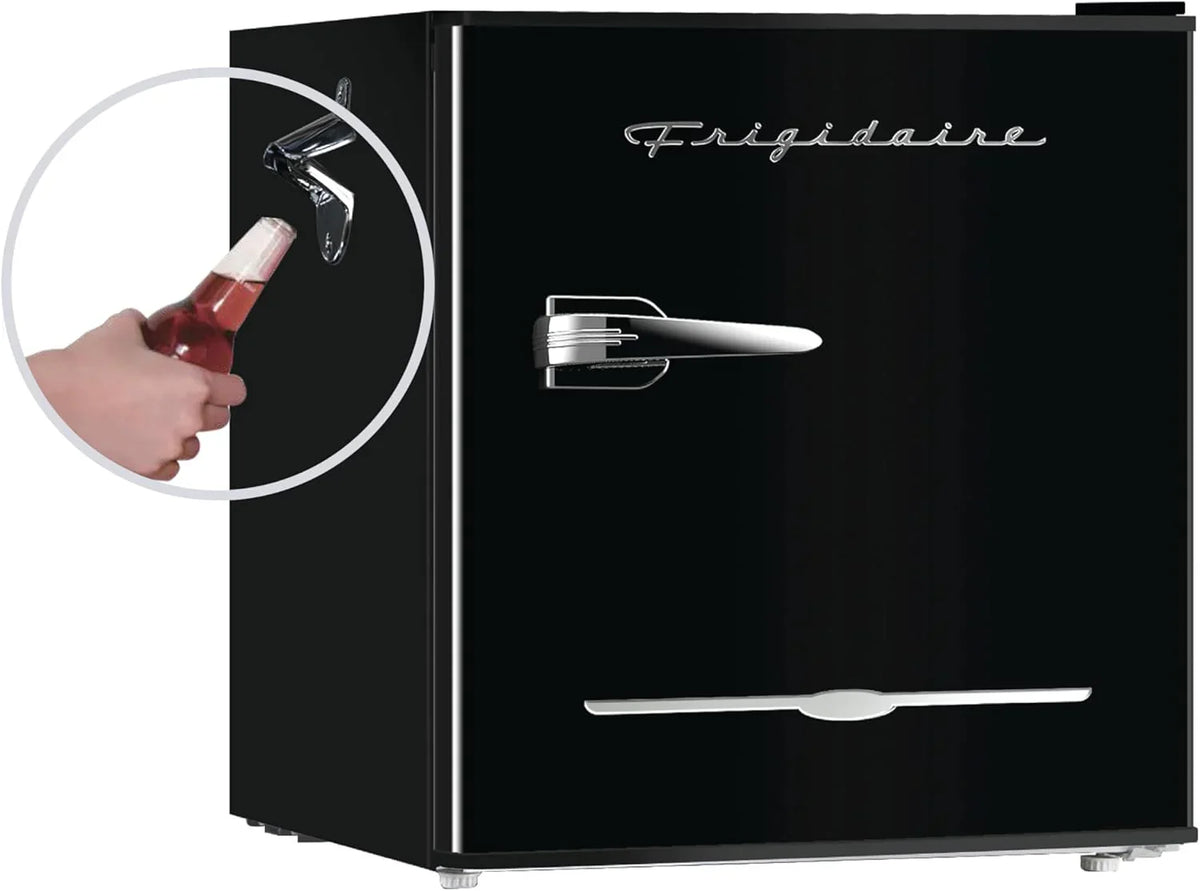 Frigidaire Retro Compact Refrigerator 1.6 cu ft 16 in D x 18 in W x 18.5 in H Moonlight - EFR176