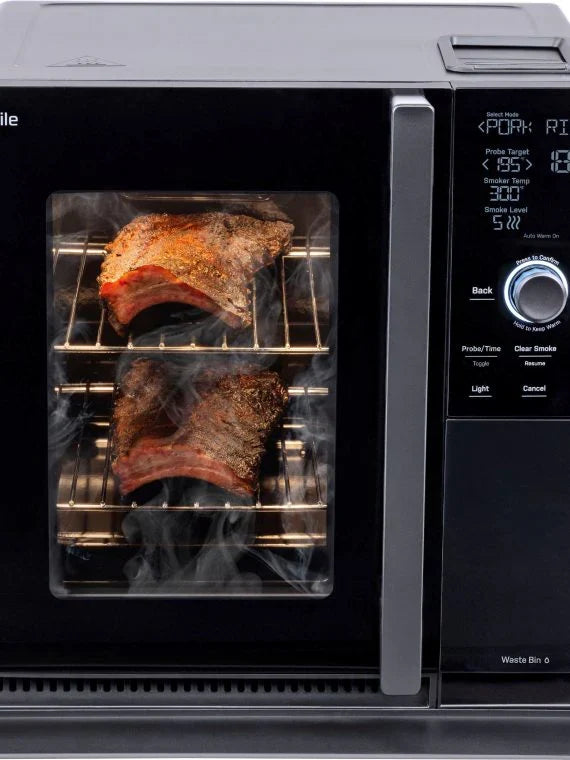 GE Profile Smart Indoor Smoker - Black