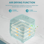 AIRMSEN Portable Countertop Dishwasher With 5L Built-In Water Tank And 5 Washing Programs - AE-TDQR03