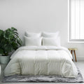 Highland Feather European White Duck Down Comforter, Full, Winter, 725 Fill Power - Tencel Organic Cotton Shell