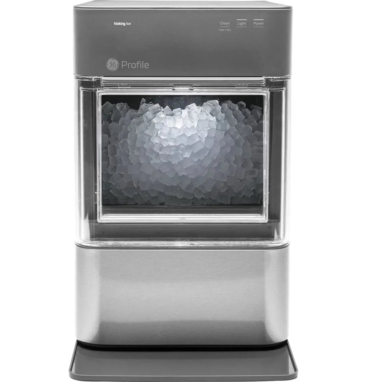 GE Profile Opal 2.0 Nugget Ice Maker, 24 Pounds Per Day, Black Stainless - XPIO23BCBT