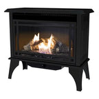 Comfort Glow Vent-Free Dual Fuel Gas Stove, Black, 30,000-BTU - GSD2846