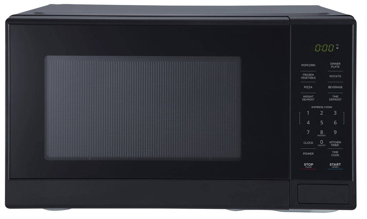 Mainstays 1.1 Cu. Ft. Countertop Microwave Oven, Black - MS8436193153-03