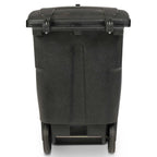 Toter Wheeled Trash Can, 96 Gallon, Black