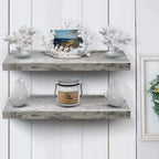 24 Inch Extra Long Floating Wall Shelf Set, 2 Count
