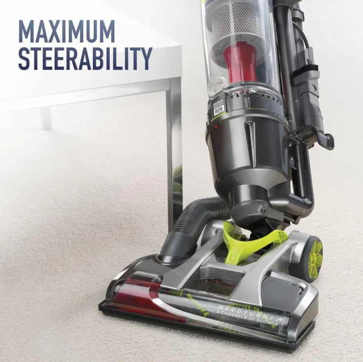 HOOVER WindTunnel Air Steerable Bagless Pet Upright Vacuum Cleaner - UH72400