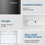 Euhomy 3.2 Cu.Ft Mini Refrigerator With Freezer