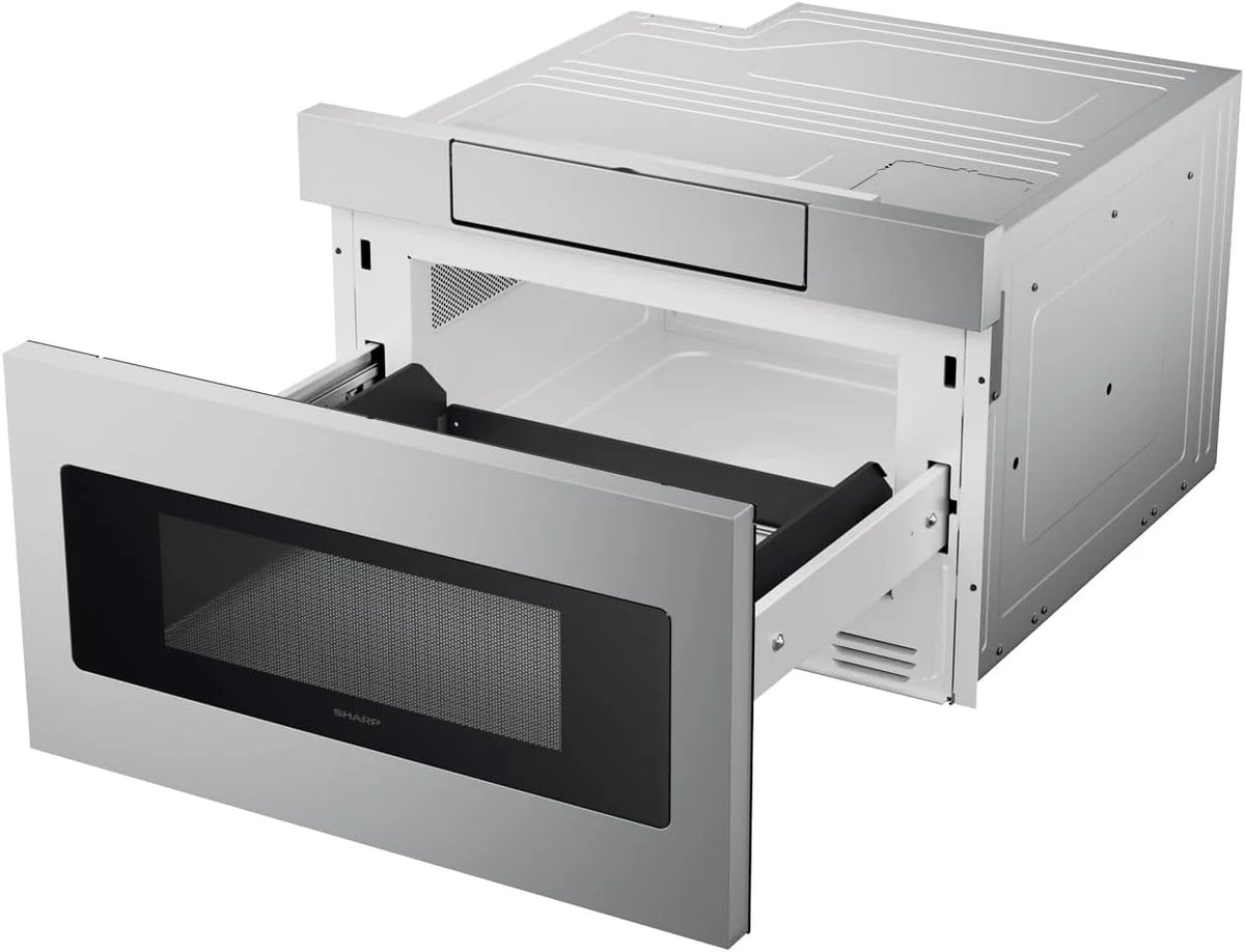 SHARP Microwave Drawer Oven, 24-inch, 1.2 Cubic Feet, 950 Watt - SMD2470ASY