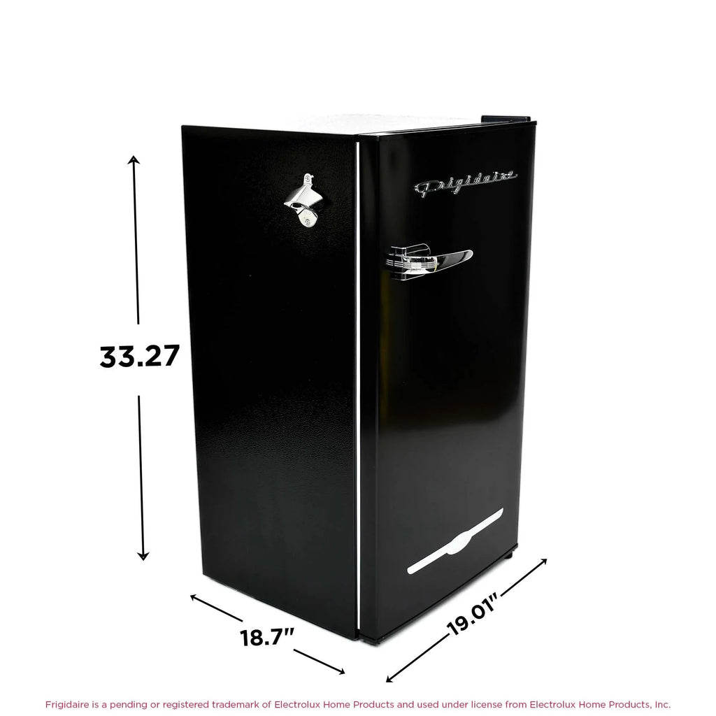 Frigidaire Retro Bar Fridge, 3.2 Cu. Ft., Pink, 65-Watt - EFR376-C-PINK