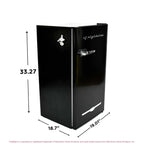 Frigidaire Retro Bar Fridge, 3.2 Cu. Ft., Pink, 65-Watt - EFR376-C-PINK
