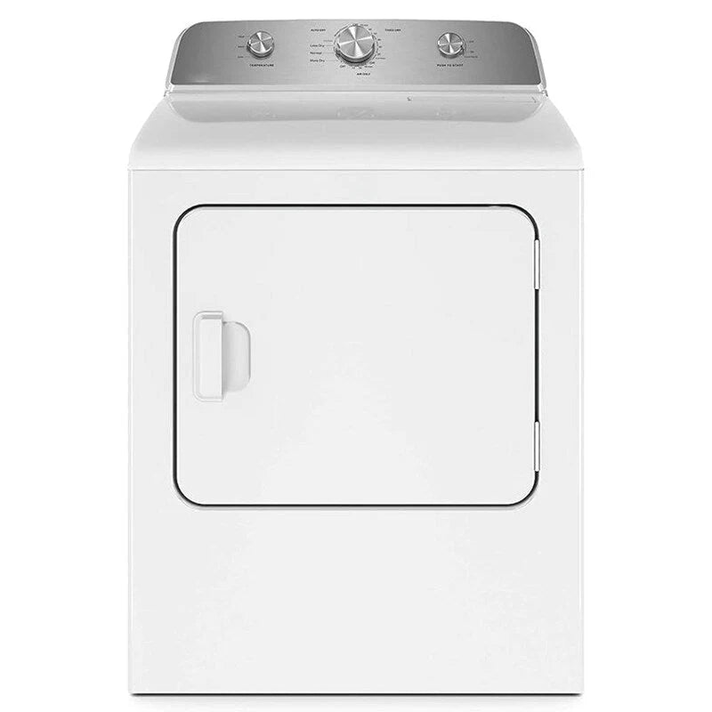 Electric Dryer, 7.0 Cu. Ft., White - Wrinkle Prevent