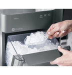 GE Profile Opal 2.0 Nugget Ice Maker, 24 Pounds Per Day, Black Stainless - XPIO23BCBT