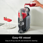 SLUSHi 88 Oz. Frozen Drink And Slushie Machine, Black - FS301