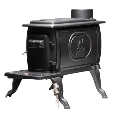 Logwood Cast Iron Wood Stove, 900 Sq. Ft., EPA Exempt - 1269E
