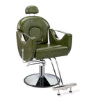 OmySalon Reclining Salon Chair With Footrest And 330 lbs Capacity