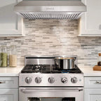 Cosmo Under-Cabinet Range Hood, 30-Inch, Silver - UC30