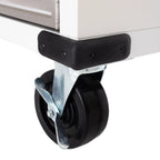 Seville Classics UltraHD Rolling Storage Cabinet, Granite, 36in W x 18in D x 72in H