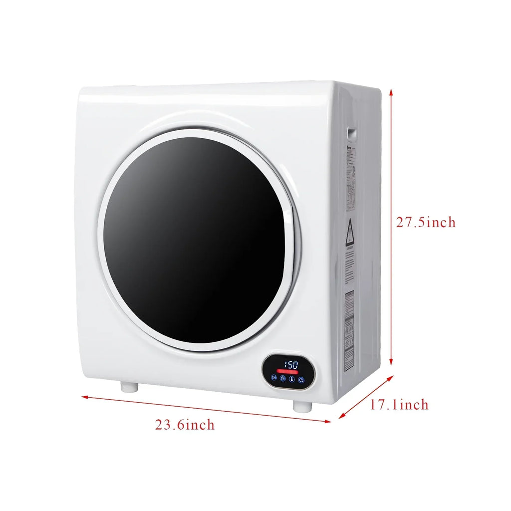 ZOKOP Compact Portable Clothes Dryer, 2.6CUFT, 110V, 4KG Capacity, White - GYJ40-88C1-E