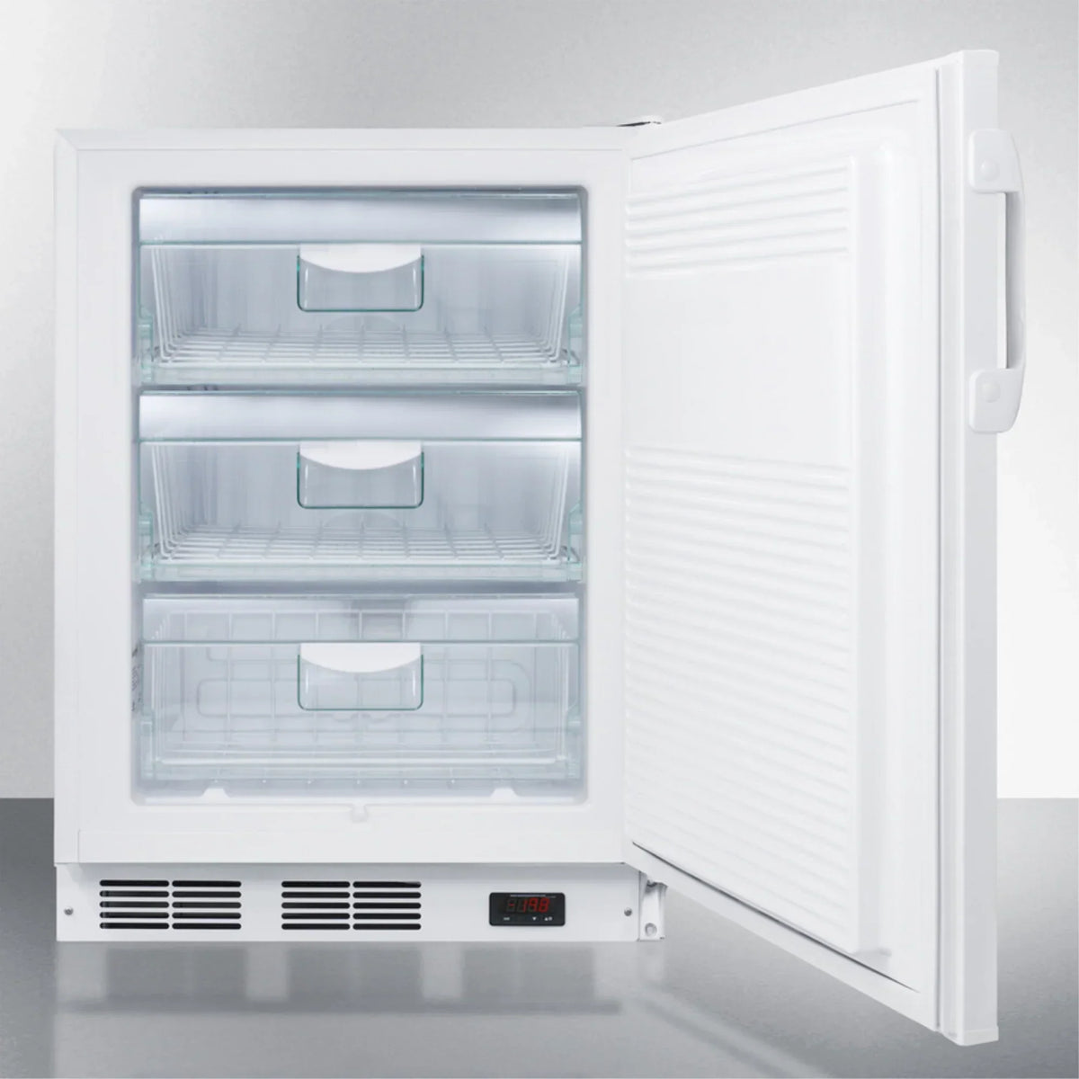 Accucold 24 in. Wide Built-In ADA Height Manual Defrost All Freezer With Lock - VT65ML7BIADA