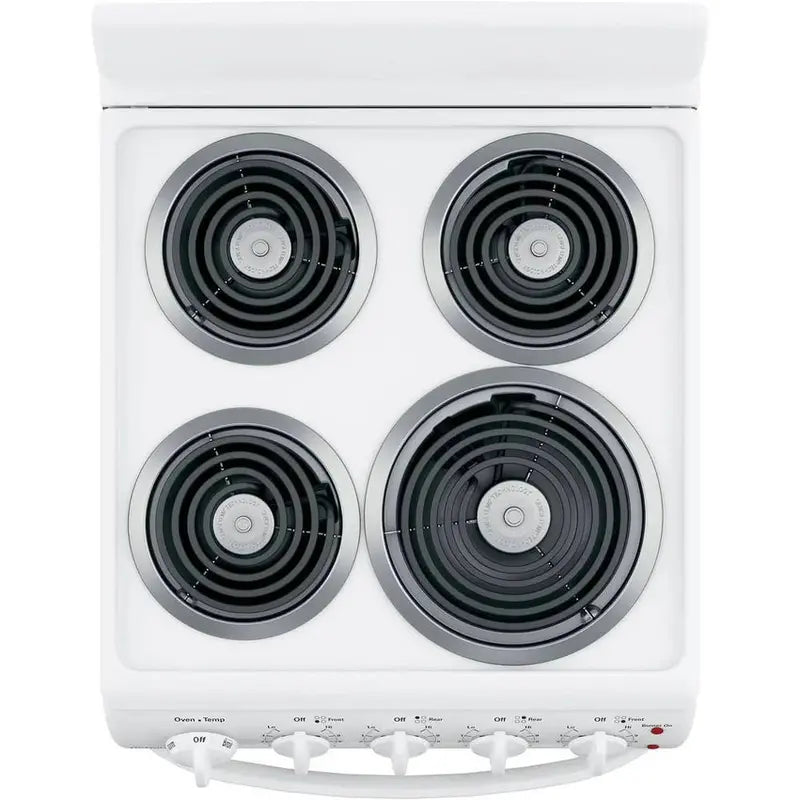 Hotpoint 20-Inch 4-Burner Freestanding Electric Range - White