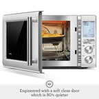 Breville Combi Wave 3 in 1 Microwave, 1.1 Cubic Feet, Black Stainless Steel - BMO870BST1BUS1