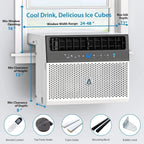 Window Air Conditioner 8000 BTU Up To 370 Sq. Ft. With Remote And App Control