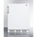 Built-In Undercounter All-Refrigerator, 5.5 Cu.Ft., 24 in Footprint, White