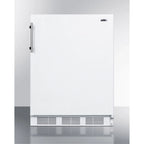Built-In Undercounter All-Refrigerator, 5.5 Cu.Ft., 24 in Footprint, White