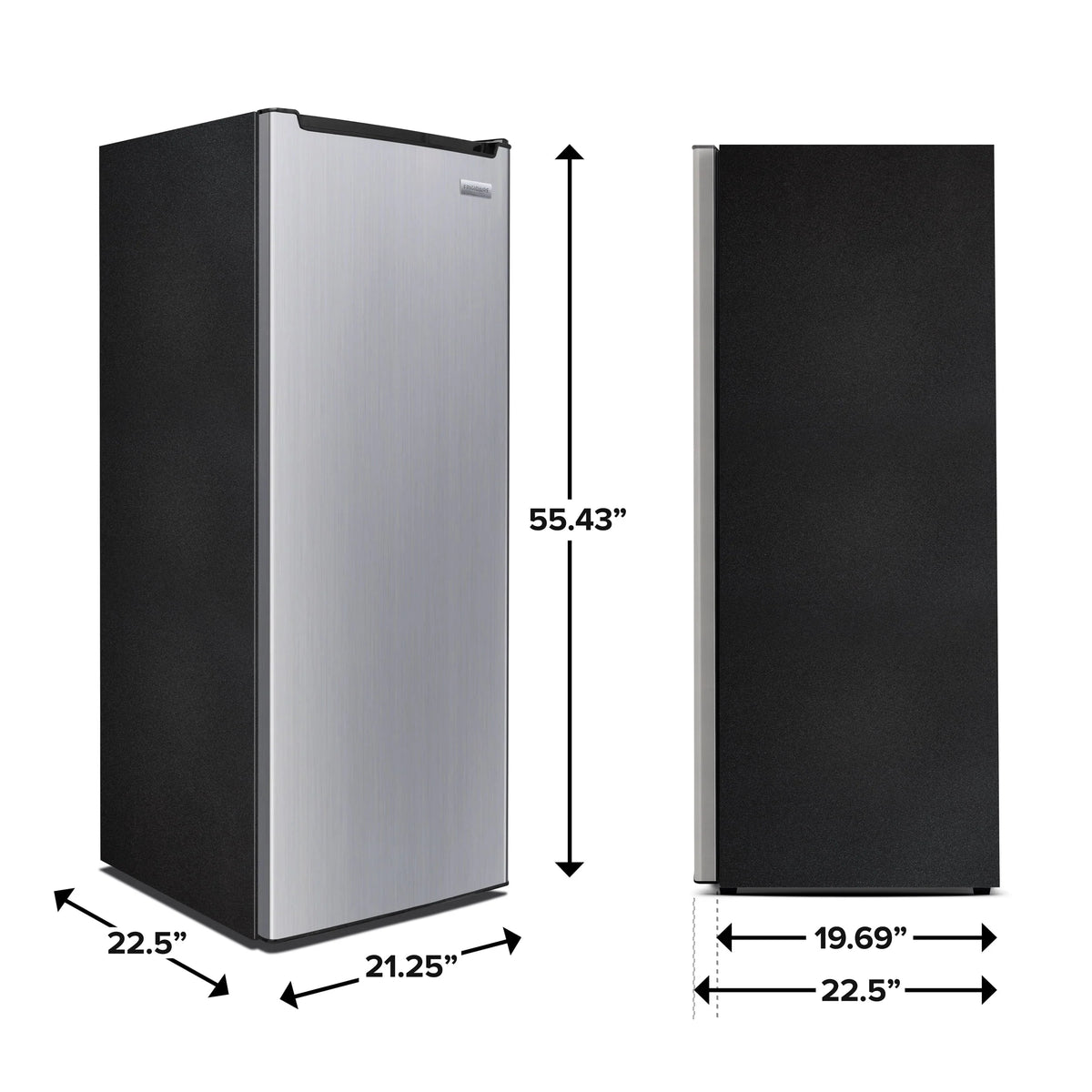 Frigidaire 7 Cu. Ft. Upright Convertible Refrigerator/Freezer, VCM Finish