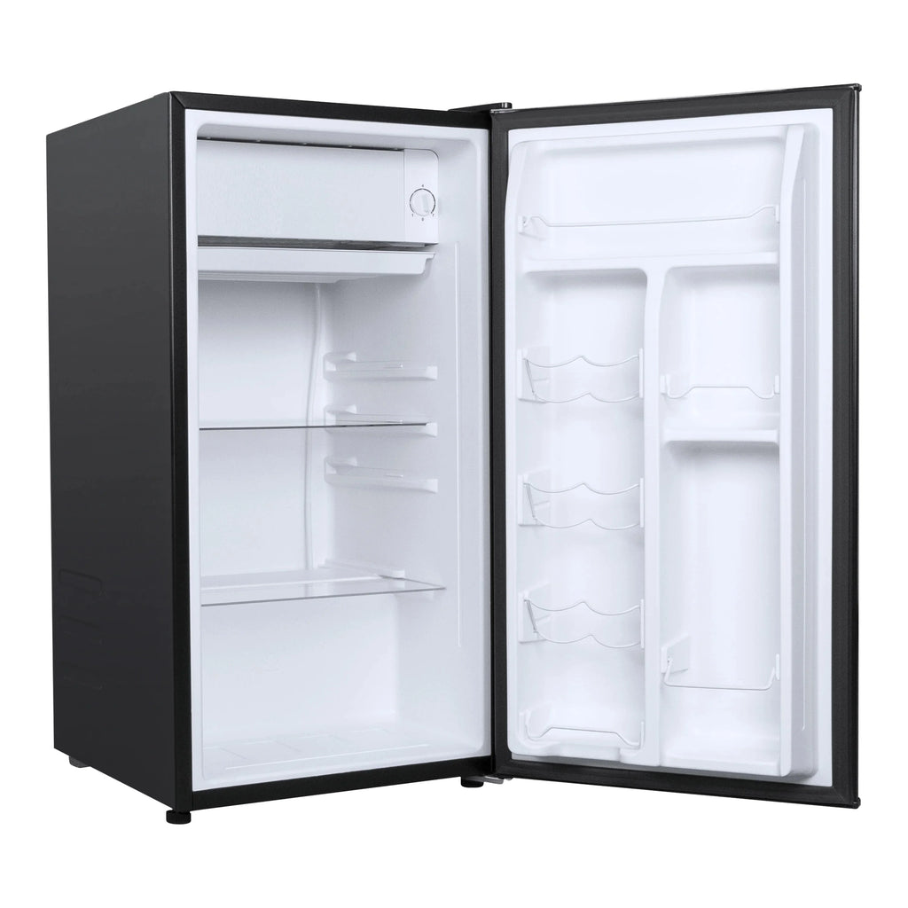 Galanz 3.3 Cu Ft One Door Mini Fridge, Black