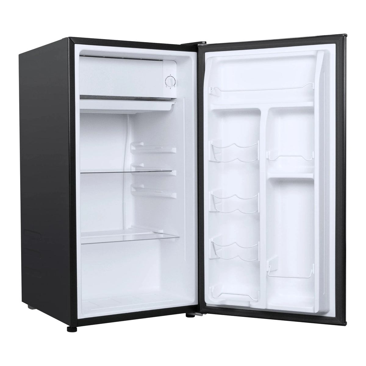 Galanz 3.3 Cu Ft One Door Mini Fridge, Black
