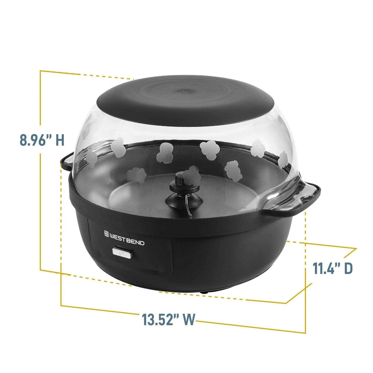 West Bend Stir Crazy Popcorn Maker - 6 Qt.