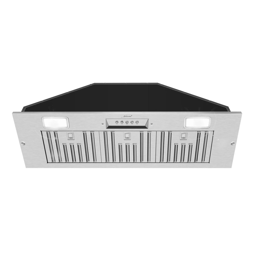 Akicon Ducted Range Hood Insert, Stainless Steel, 3-Speed 600 CFM, 36in Cold