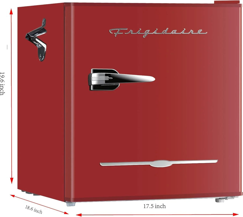 Frigidaire Retro Compact Refrigerator 1.6 cu ft 16 in D x 18 in W x 18.5 in H Moonlight - EFR176