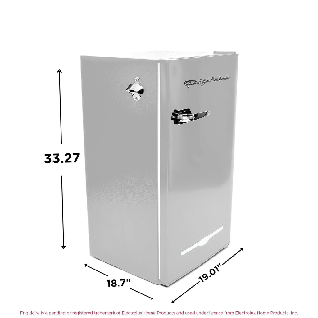 Frigidaire Retro Bar Fridge, 3.2 Cu. Ft., Pink, 65-Watt - EFR376-C-PINK