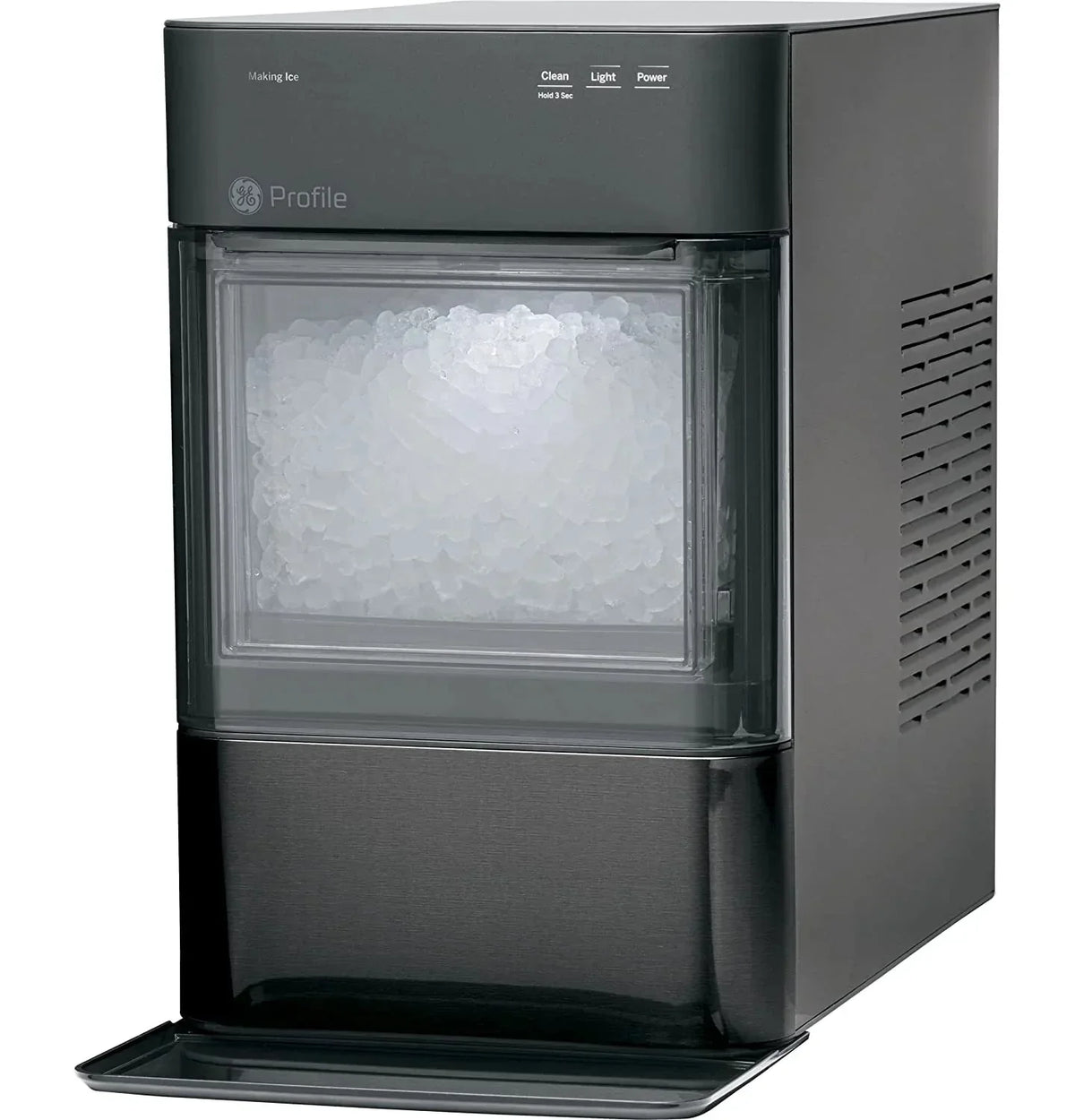 GE Profile Opal 2.0 Nugget Ice Maker, 24 Pounds Per Day, Black Stainless - XPIO23BCBT