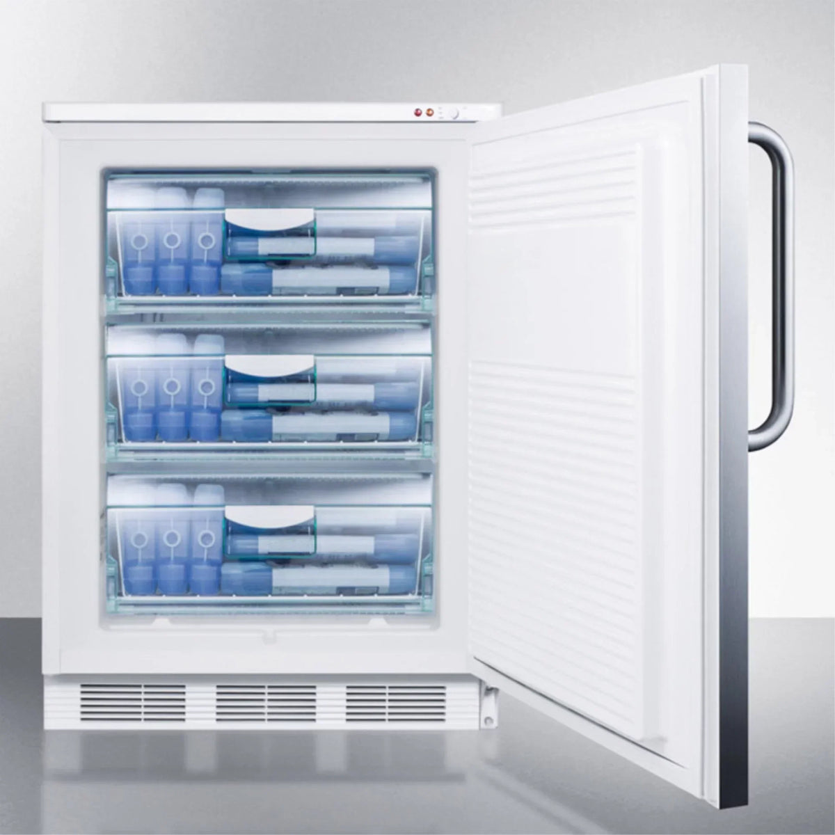 Accucold 24 in Built-In -25 Deg C Manual Defrost All Freezer, Stainless Steel - VT65ML7BISSTB