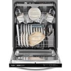 Whirlpool Quiet Dishwasher With 3rd Rack, 51 dBA, Fingerprint-Resistant Finish
