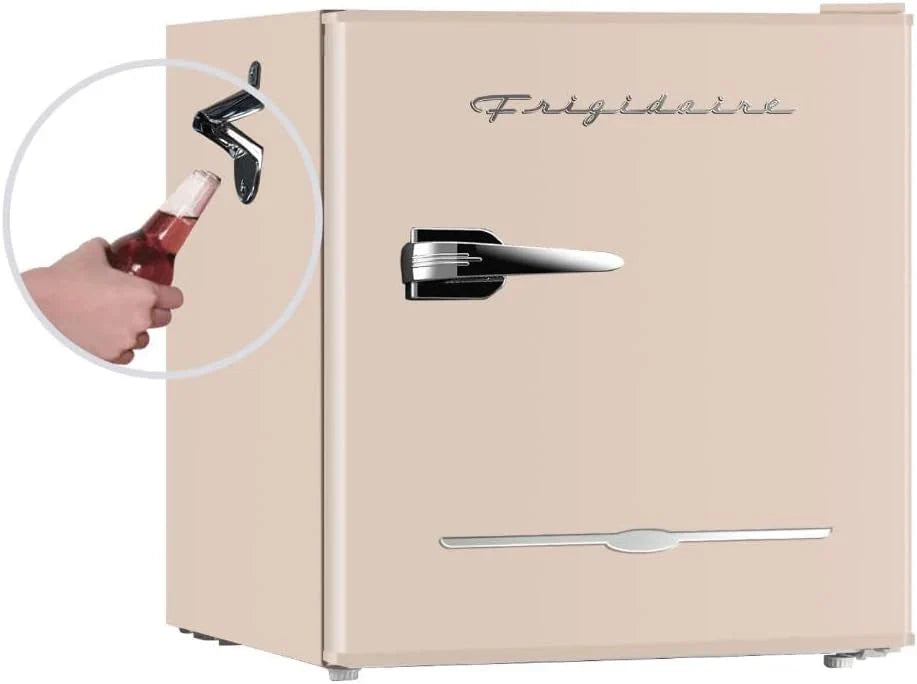 Frigidaire Retro Compact Refrigerator 1.6 cu ft 16 in D x 18 in W x 18.5 in H Moonlight - EFR176