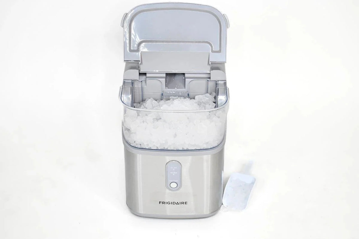 Frigidaire Nugget Ice Maker, 33 Lbs., Black Stainless Steel - EFIC228
