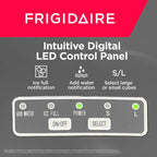 Frigidaire Stainless Steel Portable Countertop Ice Maker - 26 Lbs Daily