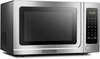 BLACK+DECKER 1.4 Cu Ft 1000 Watt Countertop Microwave Oven, Stainless Steel