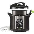 Presto 12 Qt Digital Pressure Canner, Black Stainless - 02144