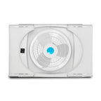 Air King Storm Guard 16 Inch 3-Speed Window Fan, White - 1/16 HP