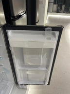 Frigidaire Top Mount Refrigerator, 7.3 Cu. Ft., Integrated Beverage Dispenser, Platinum