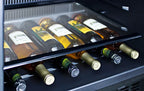 24in Wide Built-In All-Refrigerator With Stainless Steel Cabinet