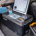 BougeRV Portable Car Refrigerator 21 Qt, 12 Volt, Black - CRPRO