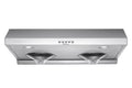 Hauslane Under Cabinet Range Hood 30-inch Full Stainless Steel, Fits 6 Inch Round Ducts - C100