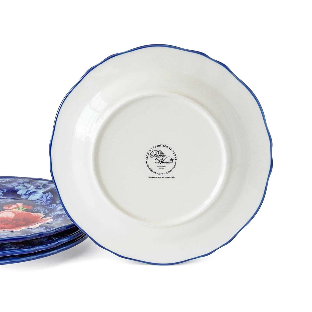 The Pioneer Woman 12-Piece Heritage Floral Stoneware Dinnerware Set