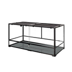 120 Gallon Extra Large Reptile Terrarium - 48 in x 24 in x 24 in